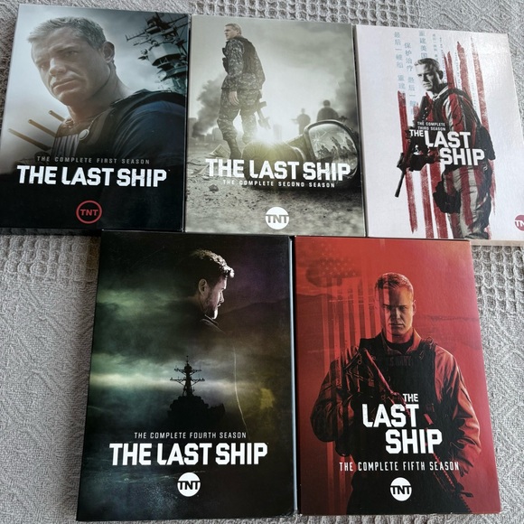 The Last Ship Complete 6 Series on DVD Eric Dane Adam Baldwin Rhona Mitra